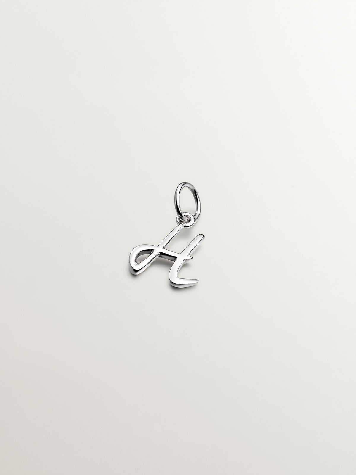 Charm de plata 925 con inicial H
