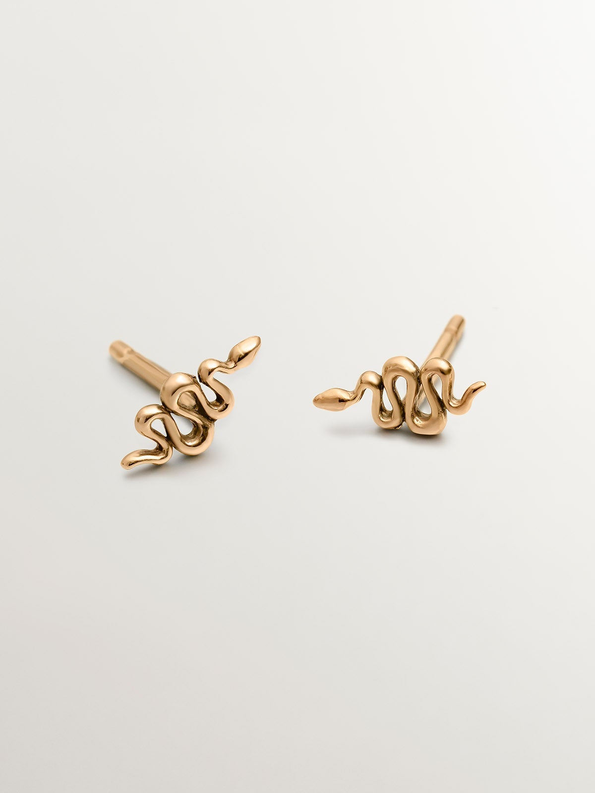 Pendiente de plata 925 bañada en oro amarillo de 18K