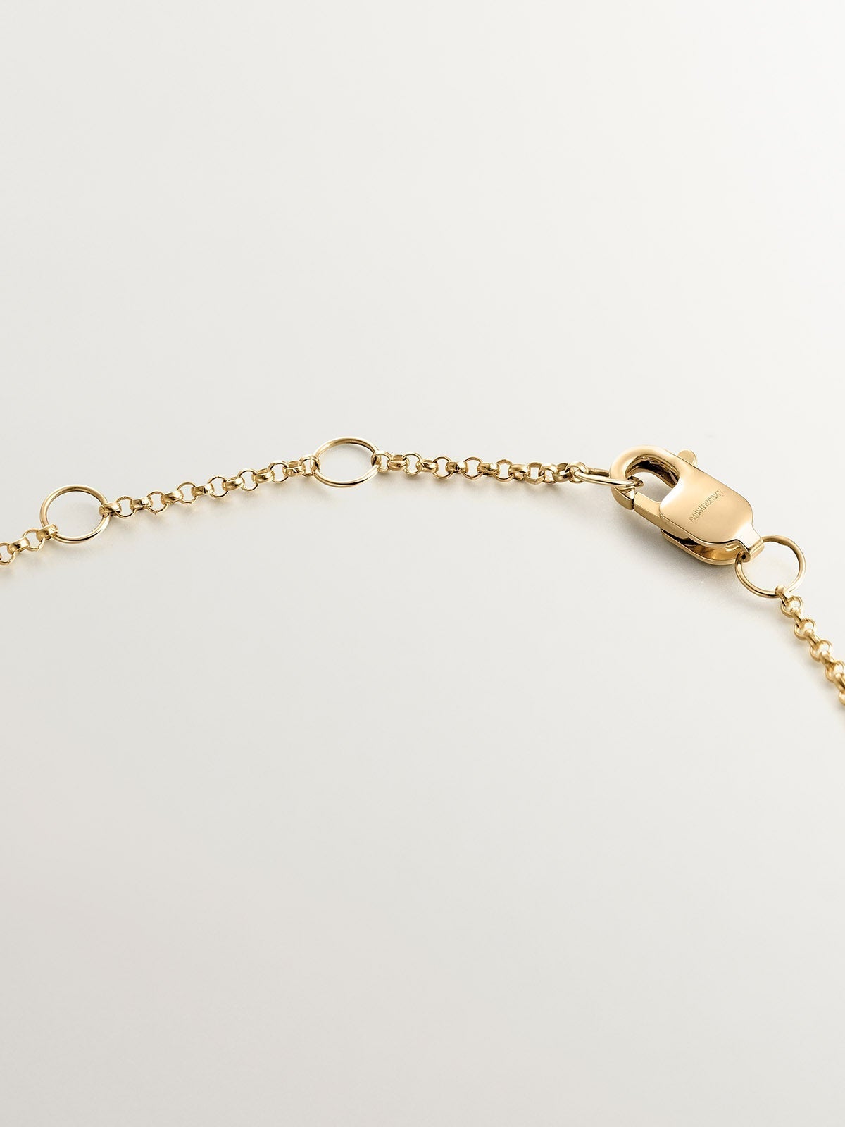 Pulsera de oro amarillo de 9K con estrellas