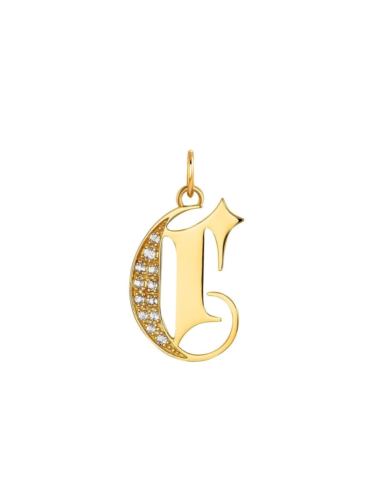 Pendiente de oro de 9 kt