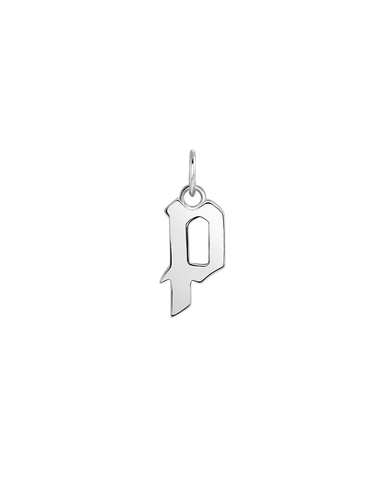 Charm de plata 925 con inicial P