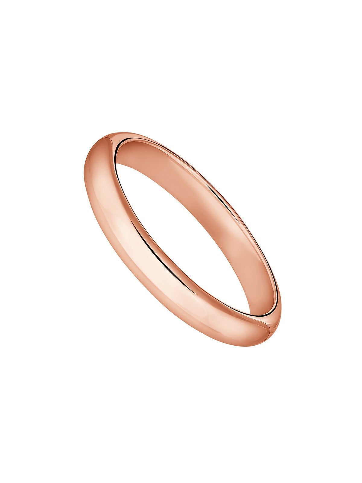 Anillo de plata 925 bañada en oro rosa de 18K