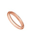 Anillo de plata 925 bañada en oro rosa de 18K