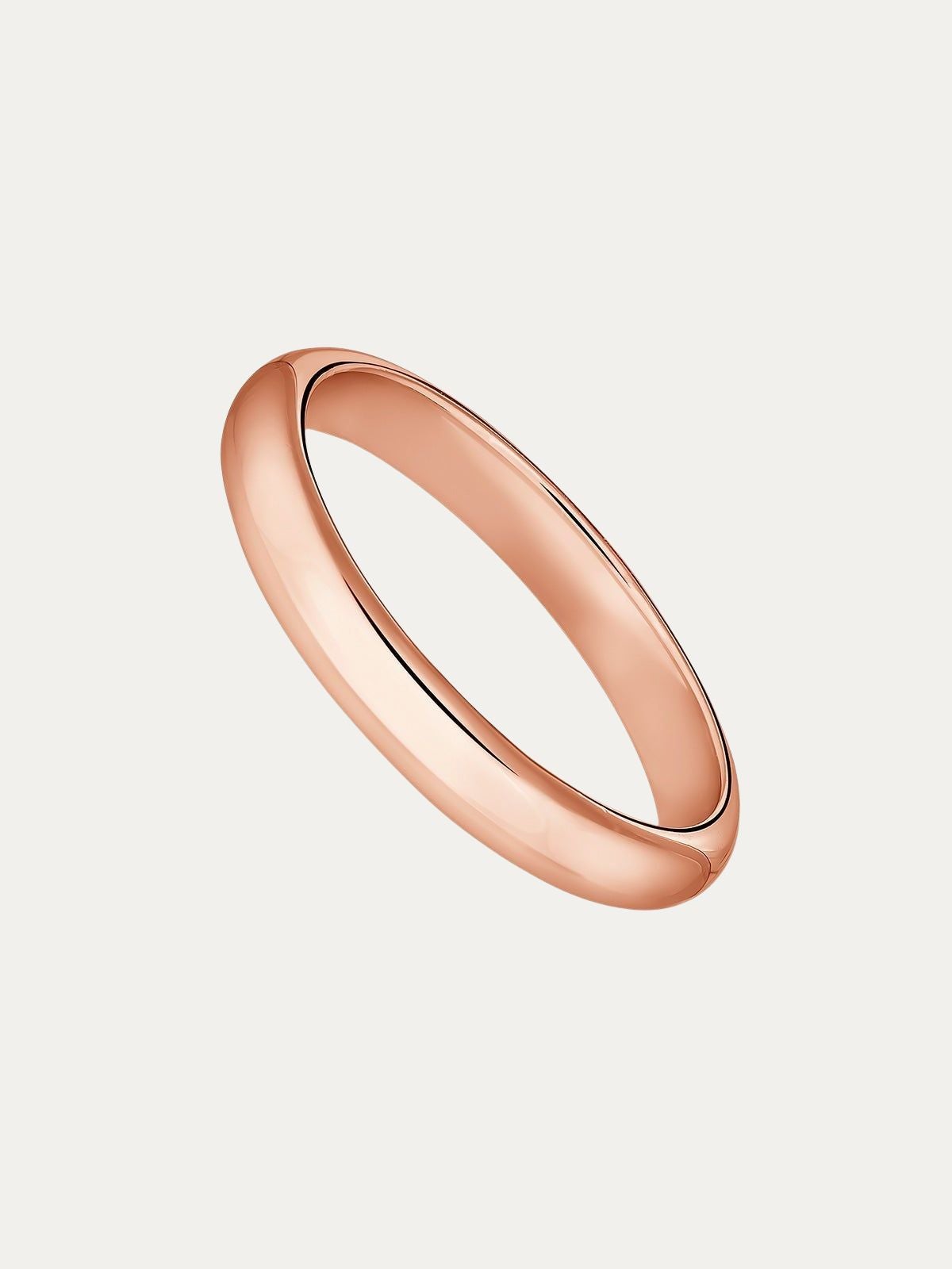 Anillo de plata 925 bañada en oro rosa de 18K