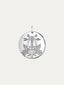 Charm de plata 925 con forma de moneda