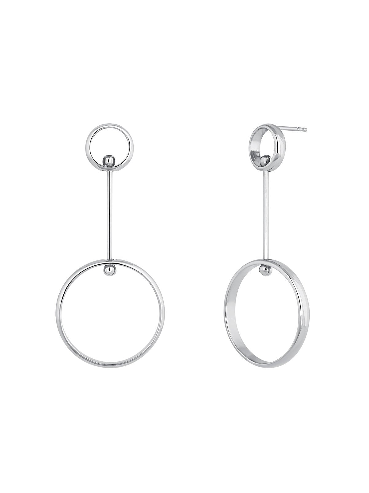 Pendientes con colgante de plata 925