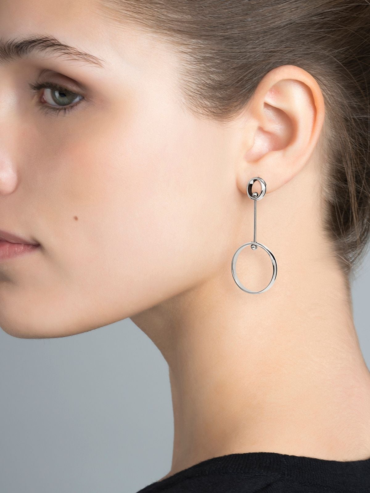 Pendientes con colgante de plata 925