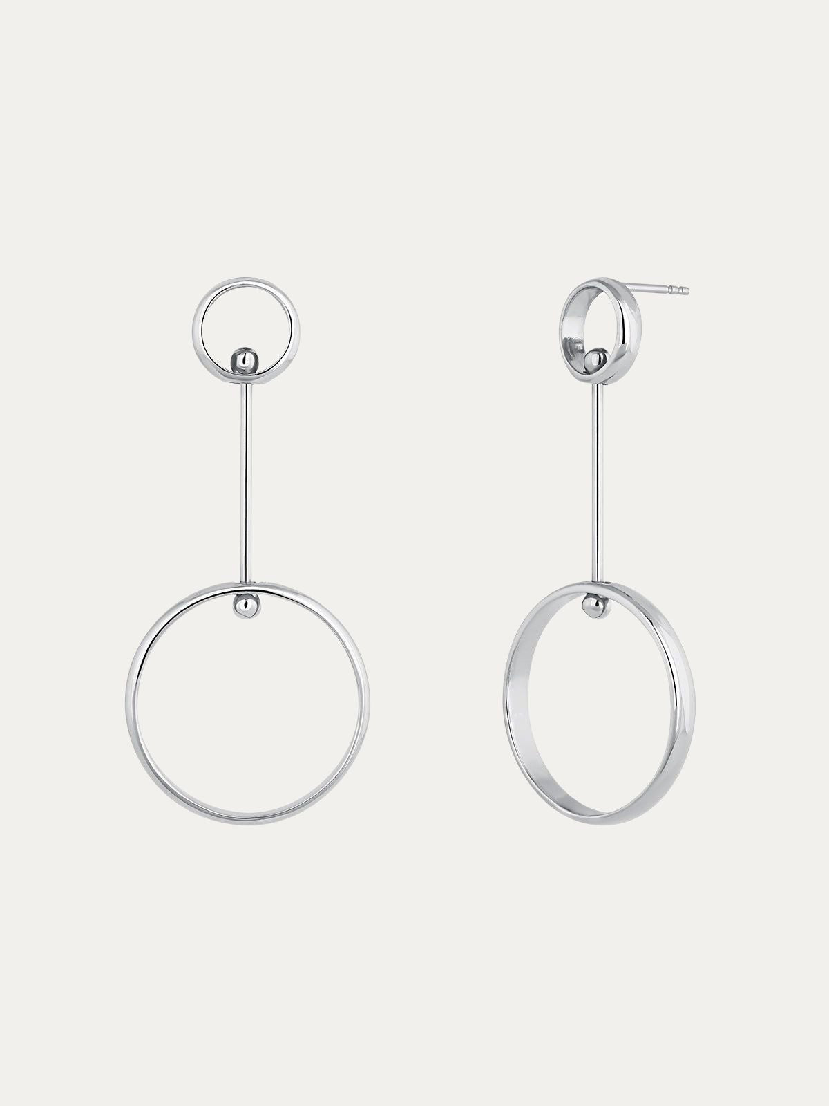 Pendientes con colgante de plata 925