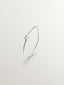 Anillo solitario de oro blanco de 18K con diamante de 0,048cts