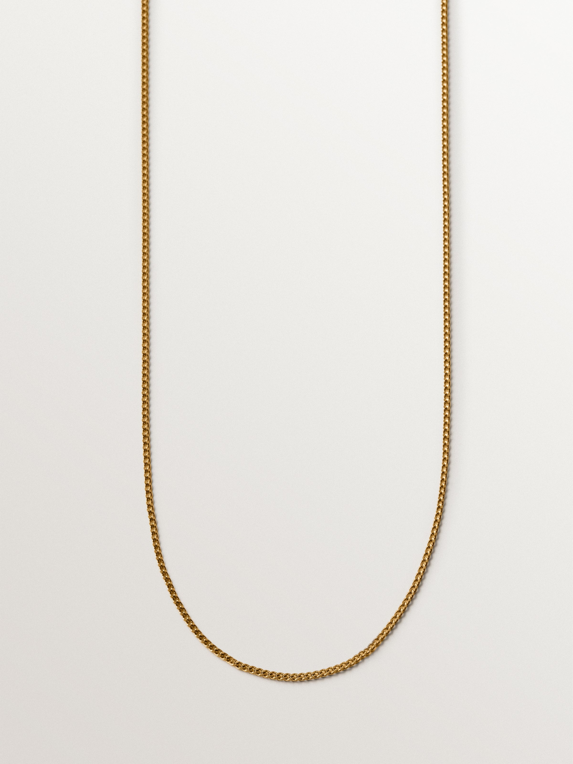 Experiencia TA-TU collar largo Evelyn de plata 925 bañada en oro amarillo de 18K