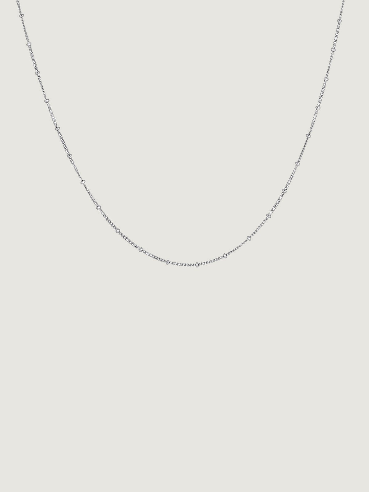 Cadena de plata 925 con bolitas