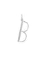 Charm de plata 925 con inicial B