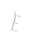 Charm de plata 925 con inicial E