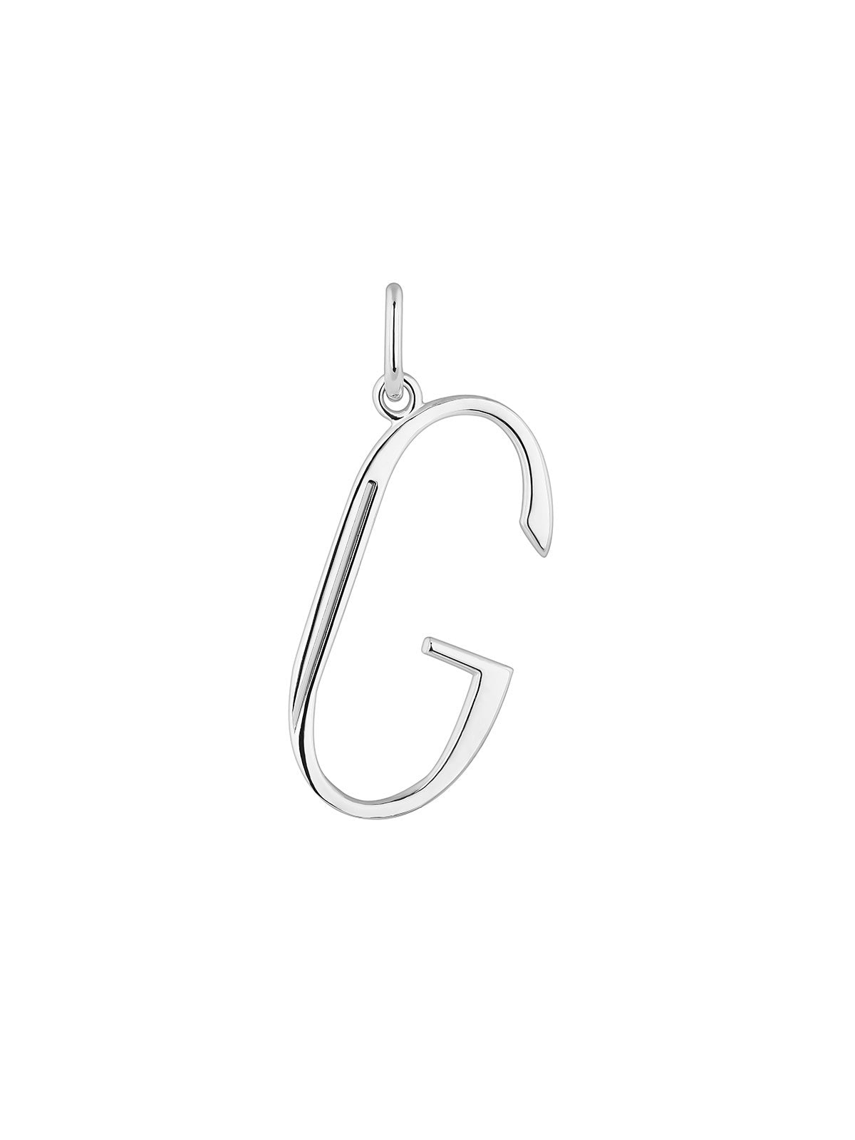 Charm de plata 925 con inicial G