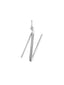 Charm de plata 925 con inicial N