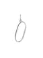 Charm de plata 925 con inicial O