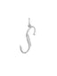Charm de plata 925 con inicial S