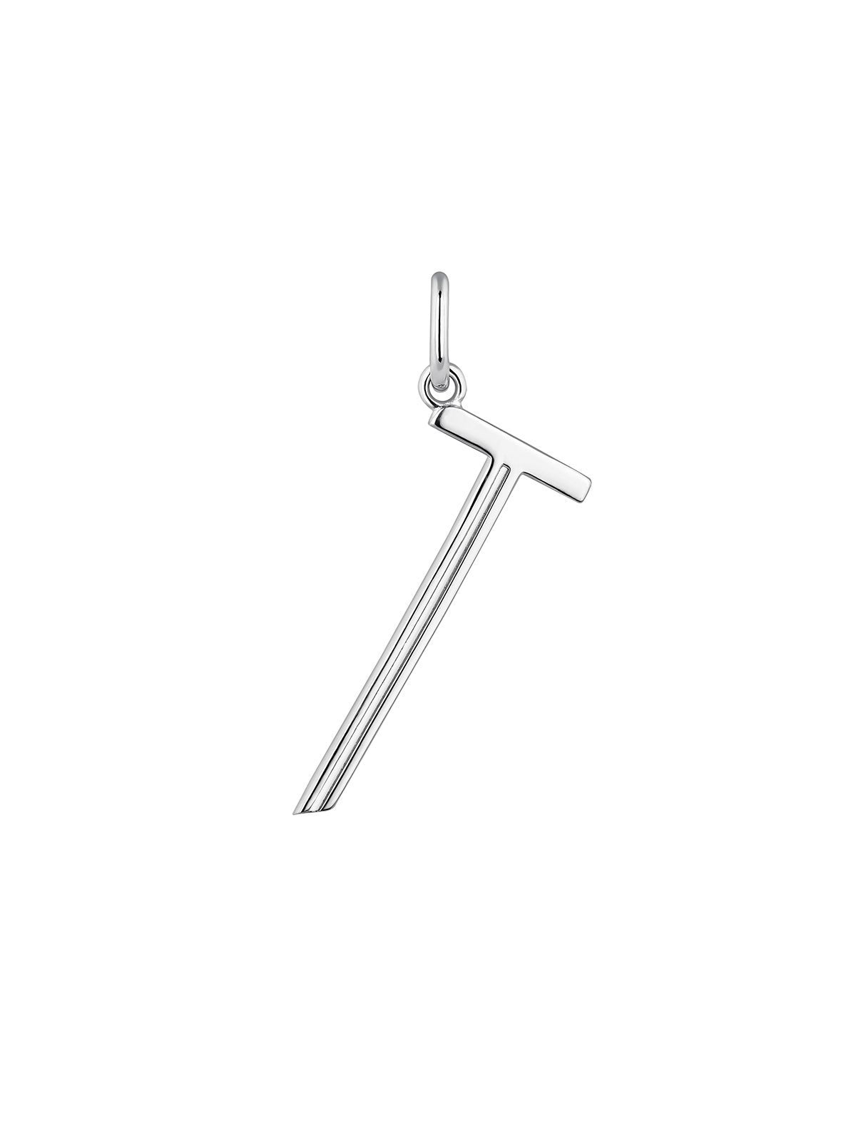 Charm de plata 925 con inicial T