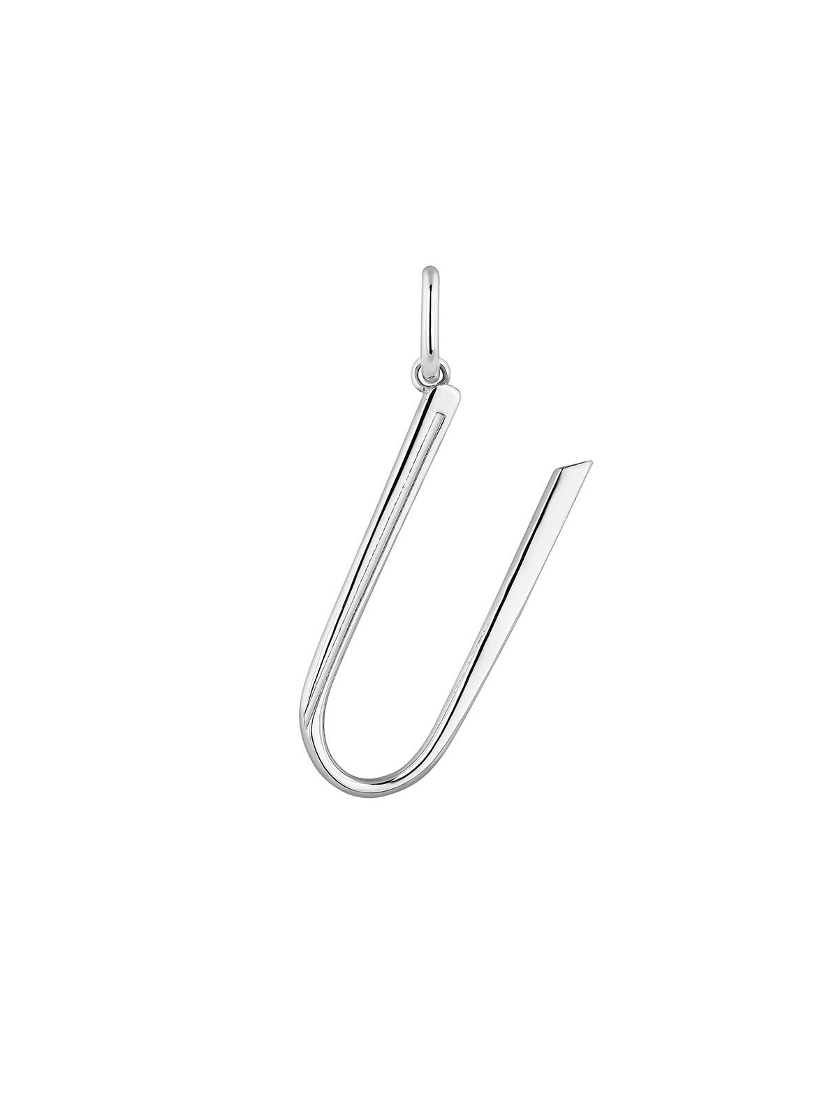 Charm de plata 925 con inicial U