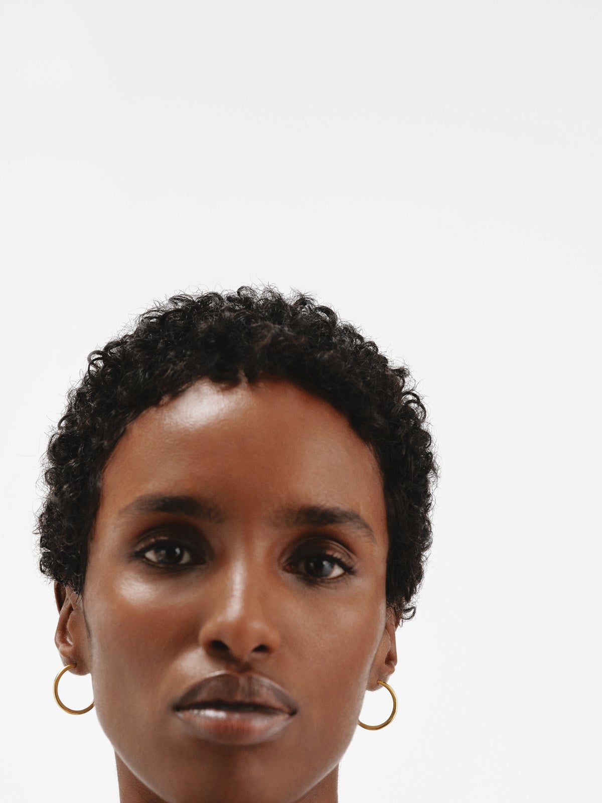 Pendientes de aro medianos de plata 925 bañada en oro amarillo de 18K