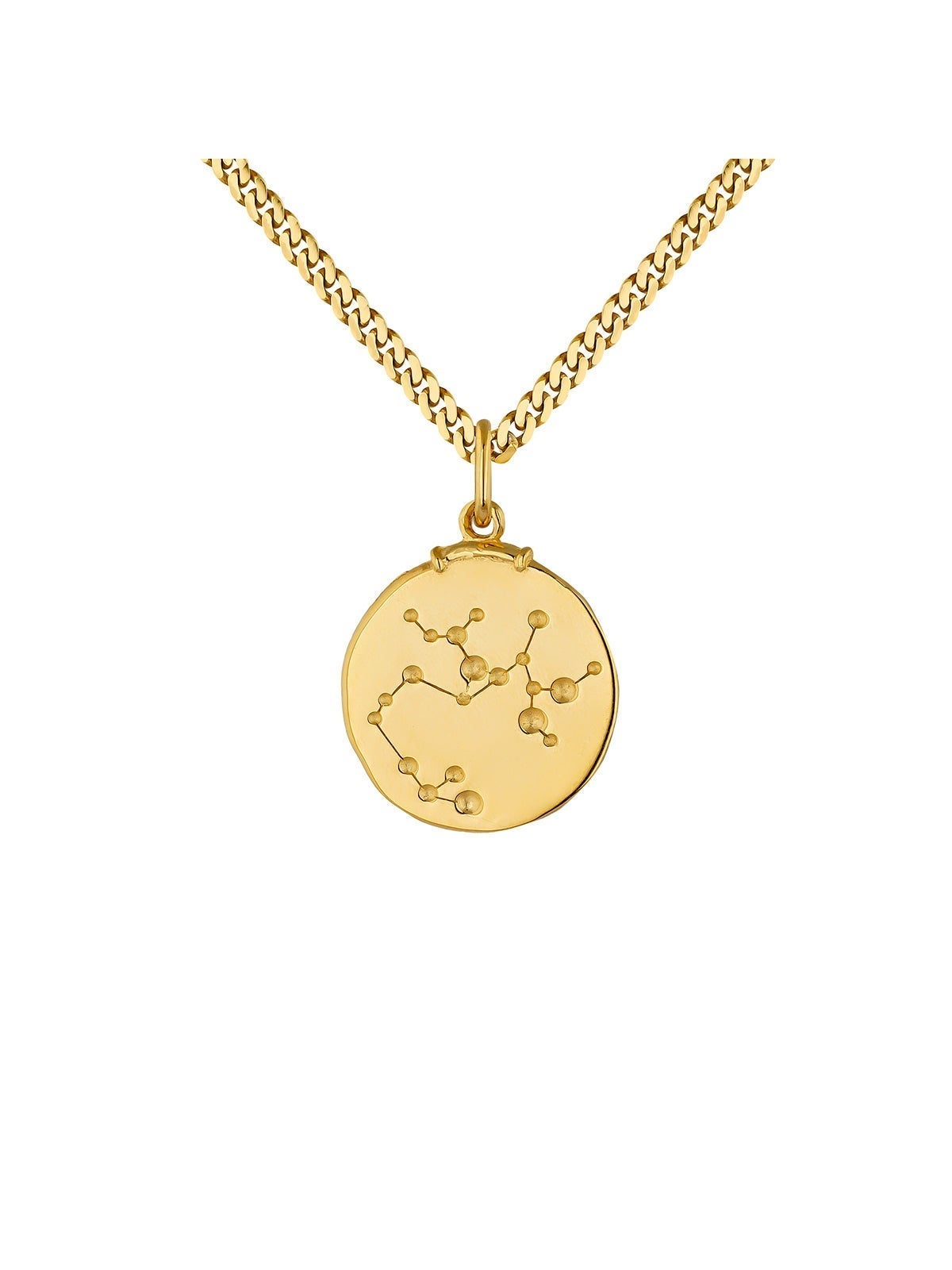 Charm Sagitario de plata 925 bañada en oro amarillo de 18K