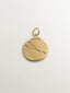 Charm Tauro de plata 925 bañada en oro amarillo de 18K