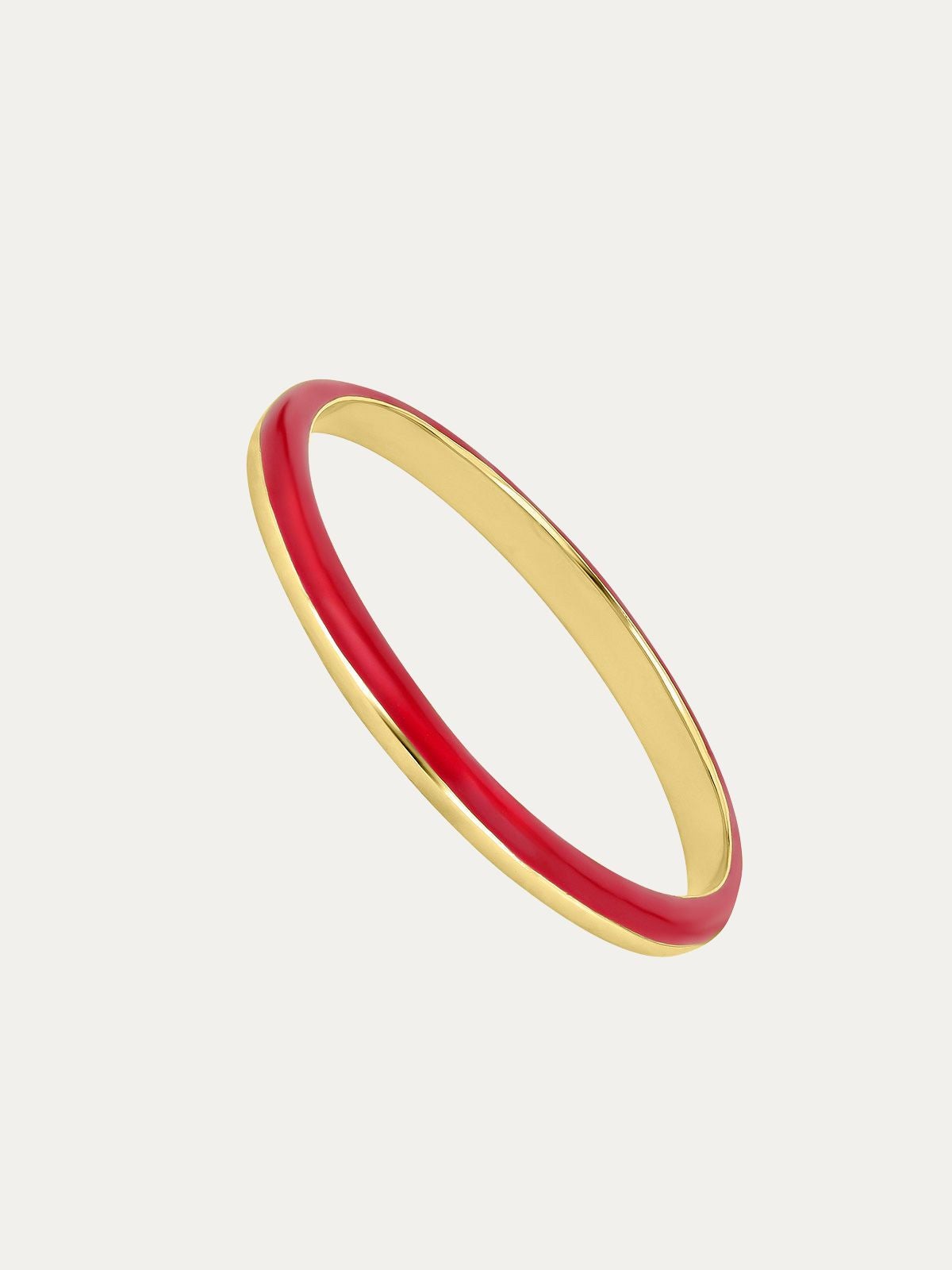 Anillo de oro amarillo de 9K con esmalte amarillo