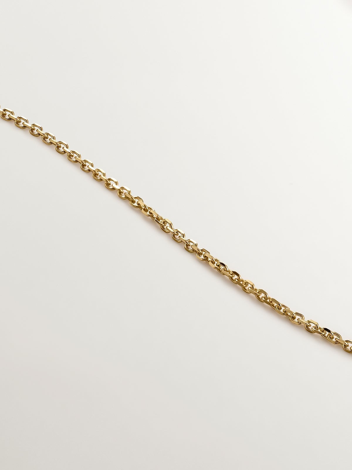 Colgante de oro amarillo de 9K con clip