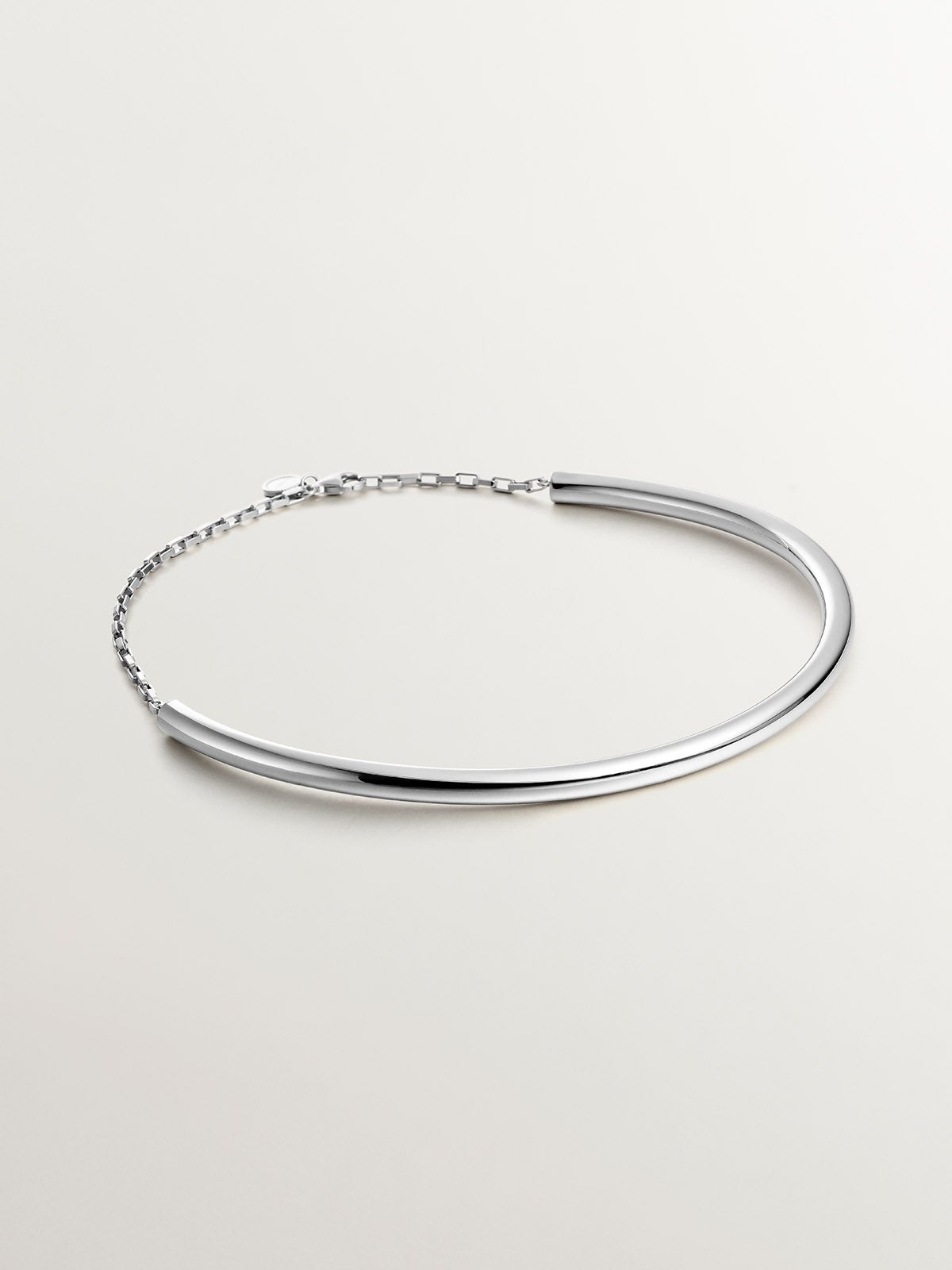 Collar tipo choker de plata 925
