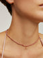 Charm de plata 925 bañada en oro amarillo de 18K y topacios blancos inicial K