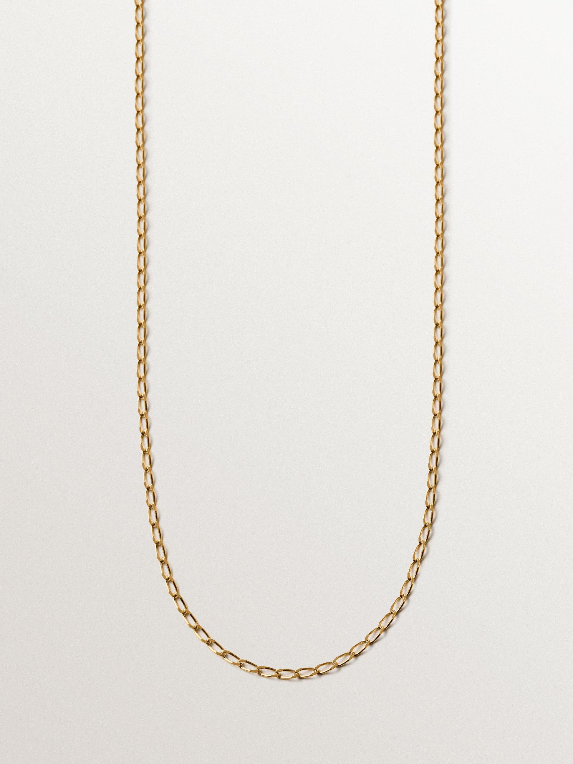 Experiencia TA-TU Collar largo Amalur de plata 925 bañada en oro amarillo de 18K