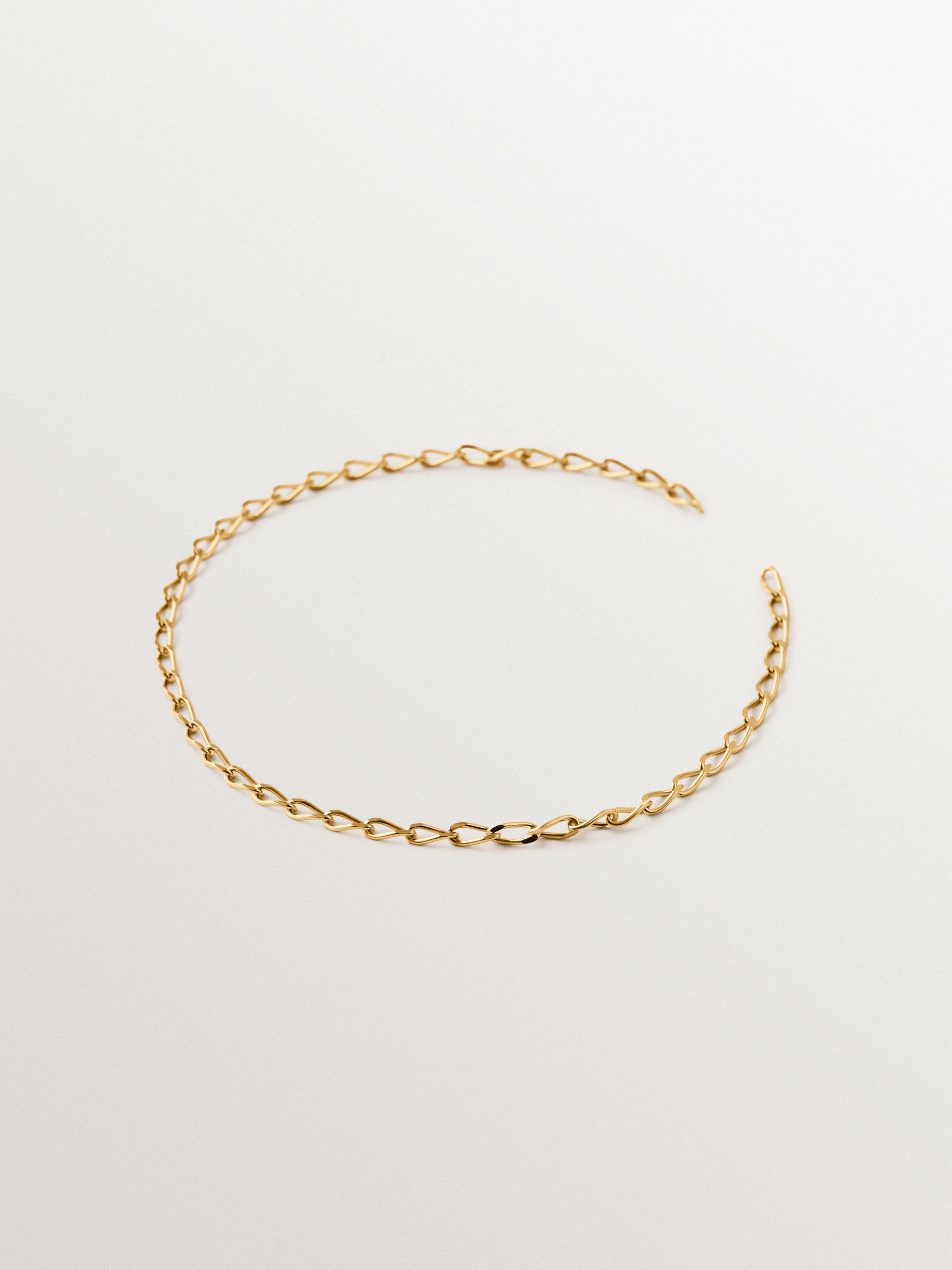 Experiencia TA-TU Tobillera Amalur de plata 925 bañada en oro amarillo de 18K