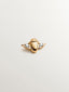 Piercing de oro amarillo de 18K con diamantes en talla brillante