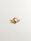 Piercing de oro amarillo de 18K con diamantes en talla brillante