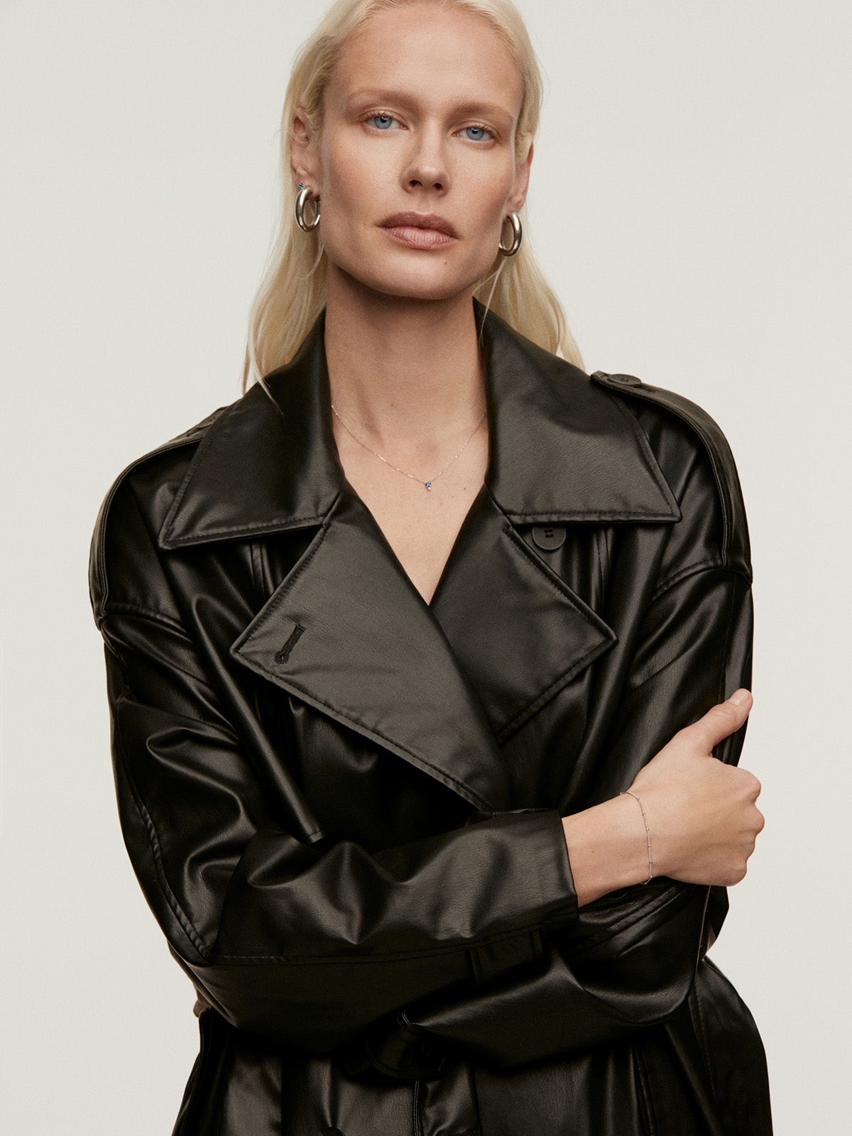 Pulsera de cadena con bolitas de plata 925