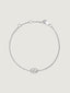 Pulsera de oro blanco de 18K con diamantes 0,32 cts