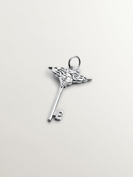Charm de plata 925 con forma de llave