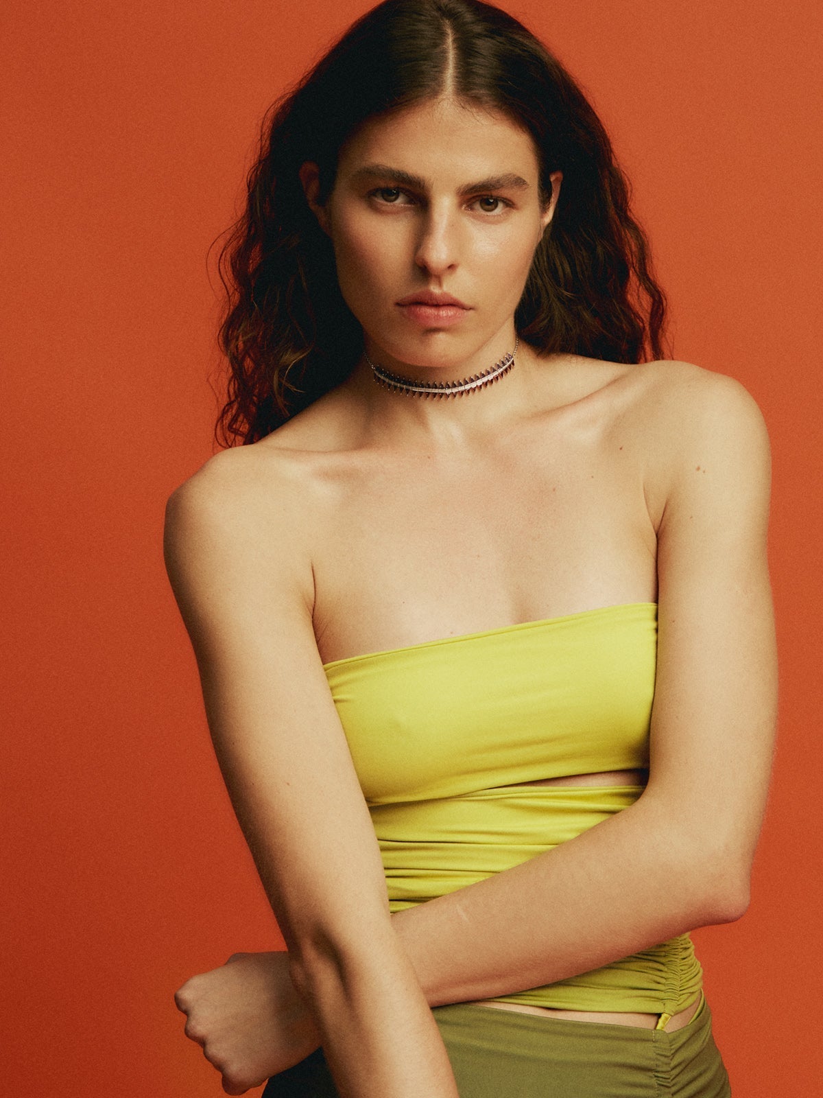 Choker de plata 925 con granates, amatistas moradas y zafiros blancos