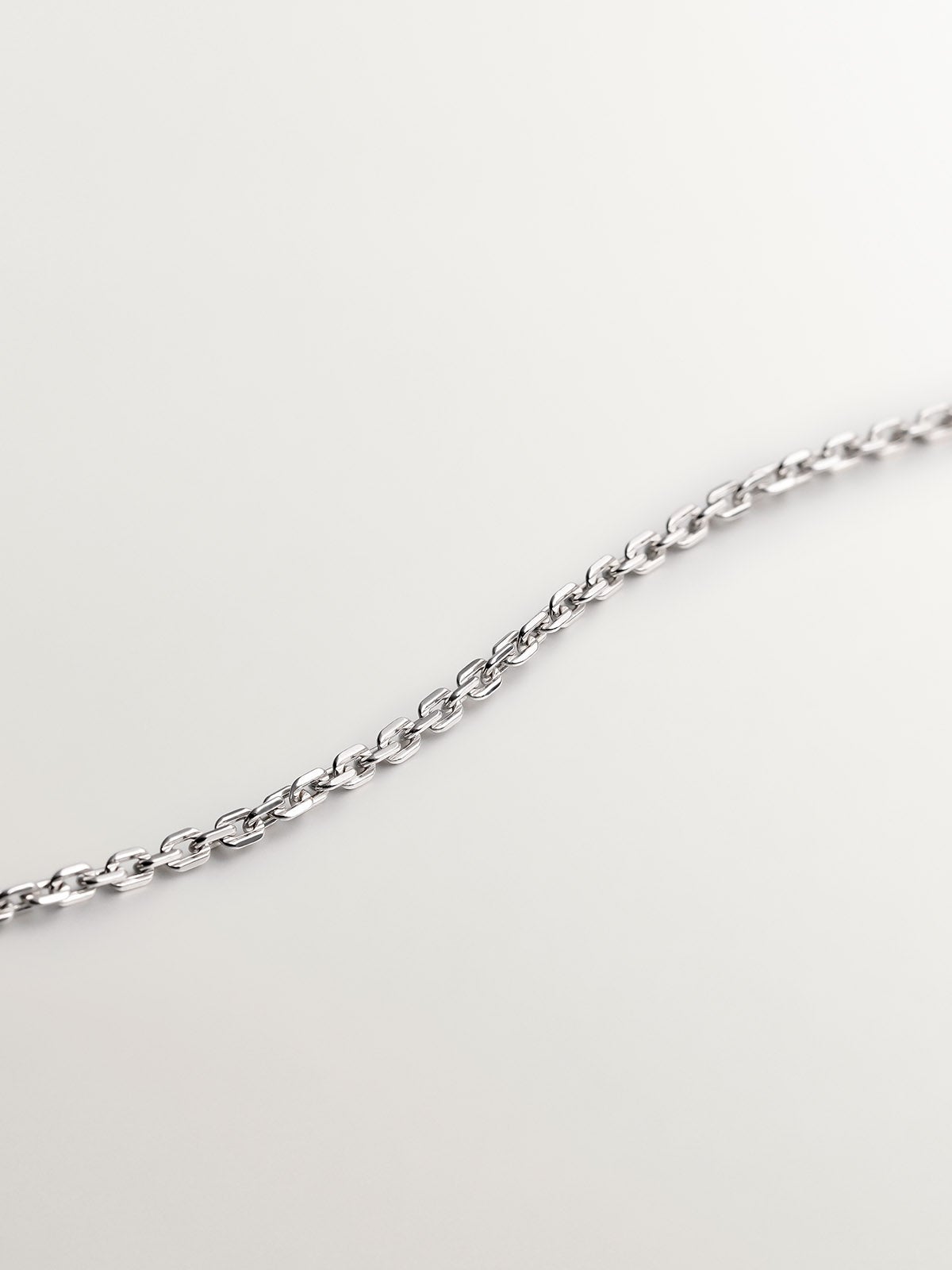 Choker de plata 925 con granates, amatistas moradas y zafiros blancos