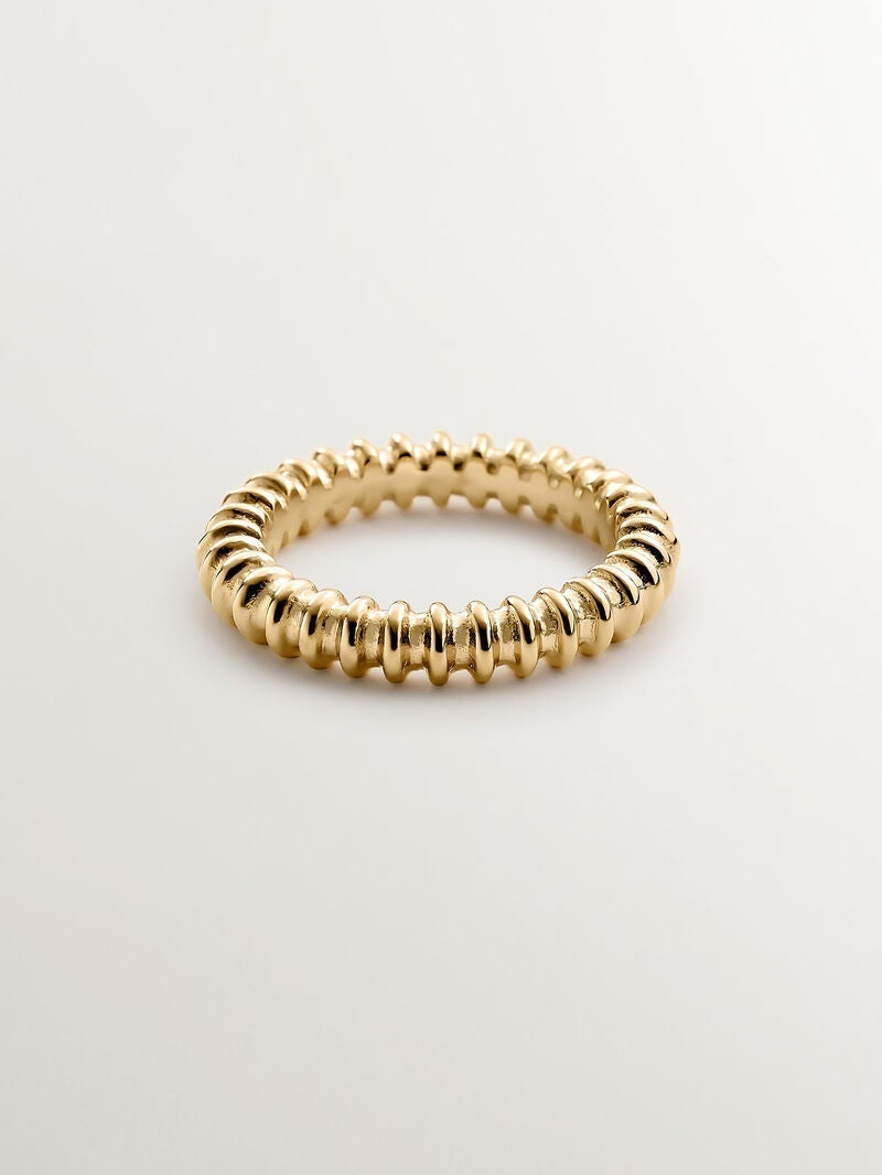 Anillo de plata 925 con relieve