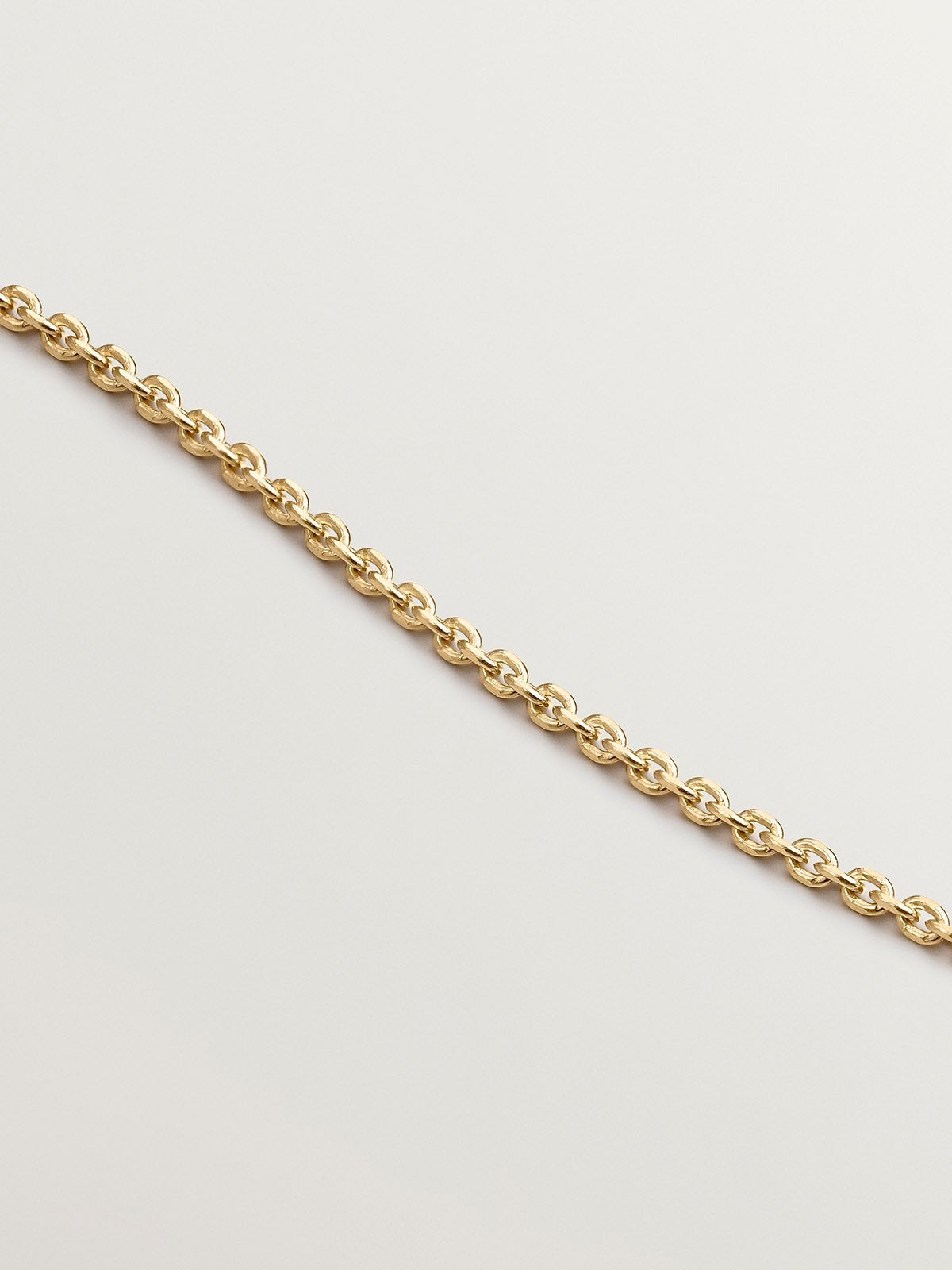 Colgante de plata 925 bañada en oro amarillo de 18K con topacios azules y blancos