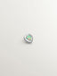 Piercing individual de oro banco de 18K con ópalo turquesa