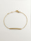 Pulsera de oro amarillo de 18K con diamantes