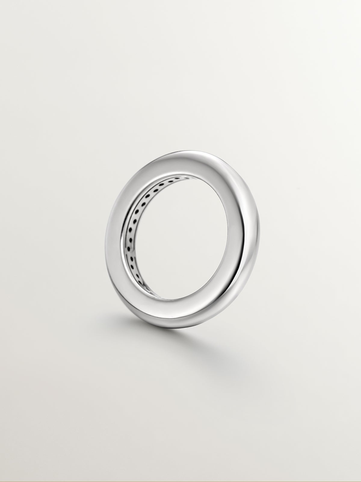 Anillo grueso de plata 925