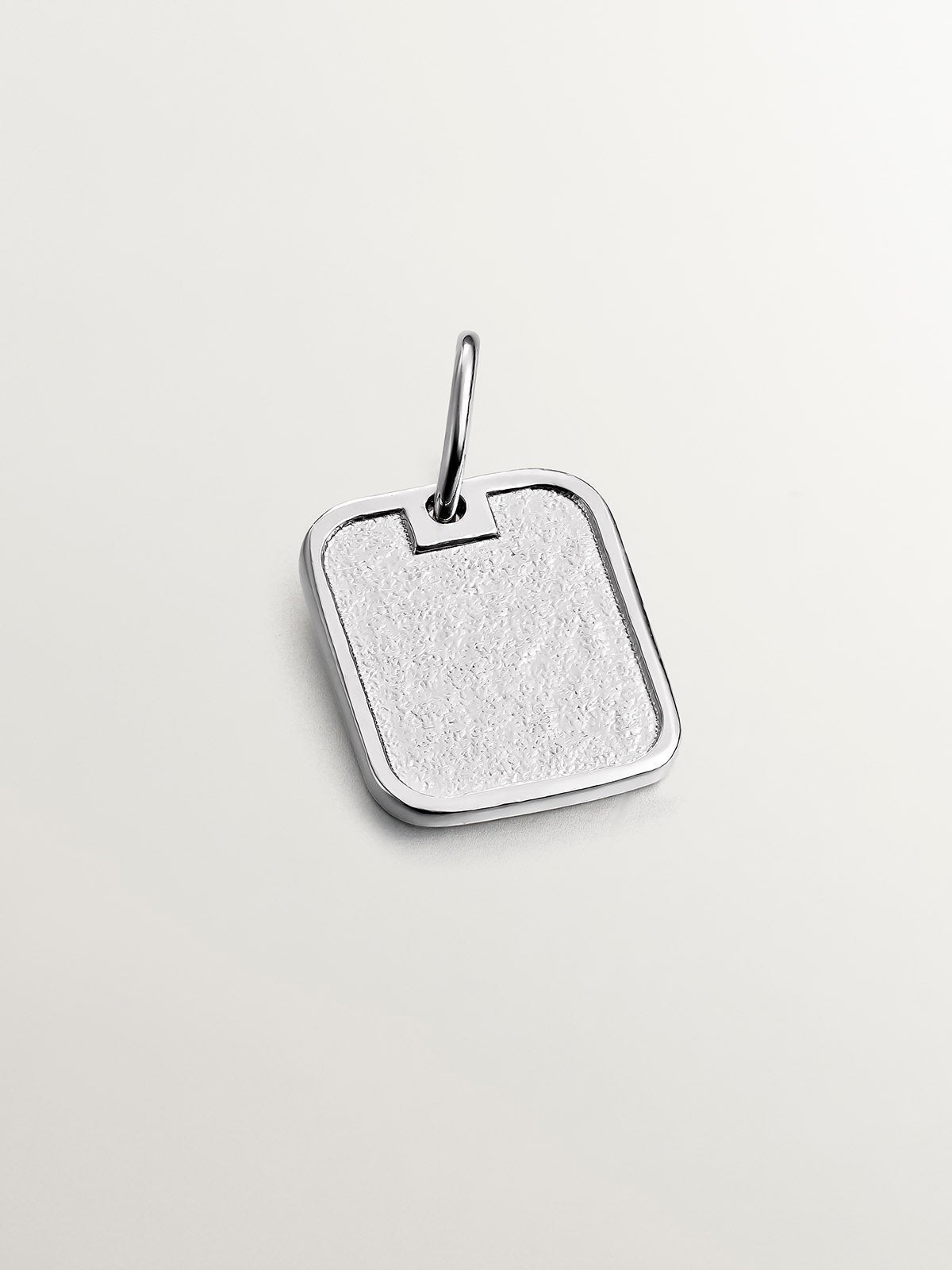 Charm de plata 925 con número 8
