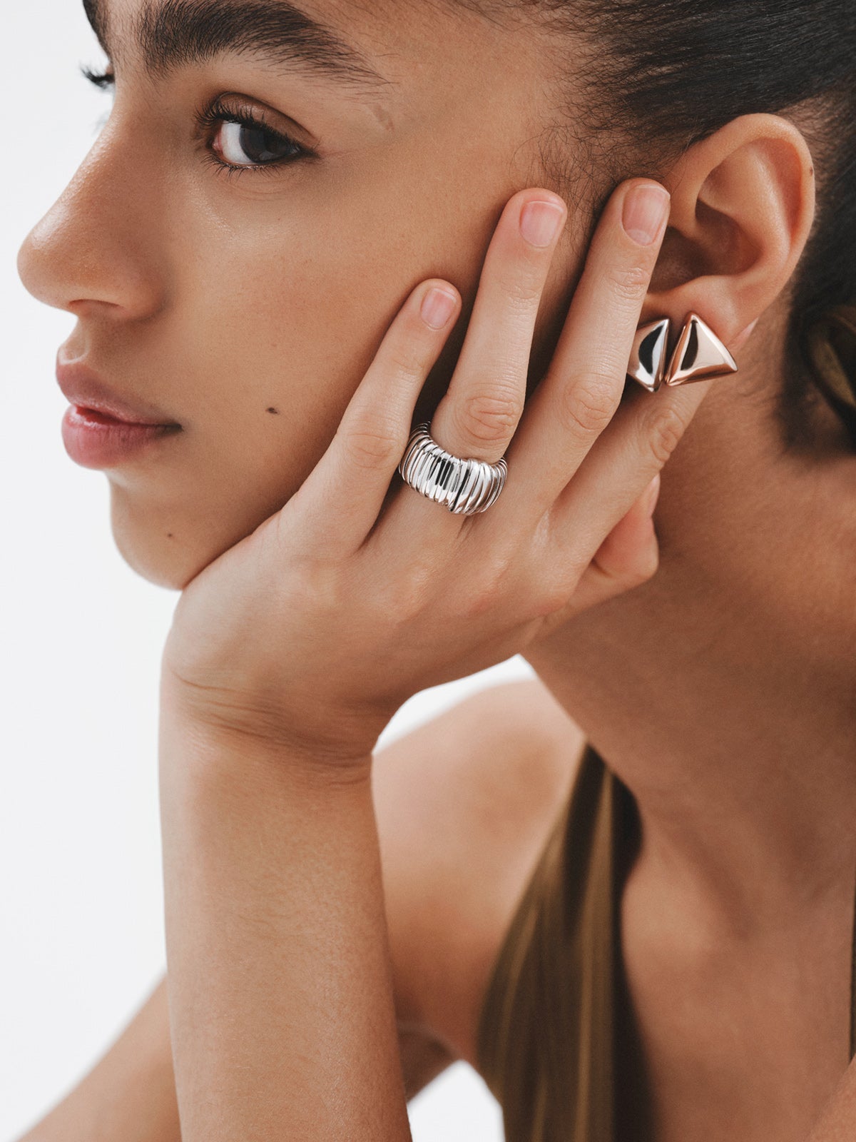 Anillo tubogas de plata 925