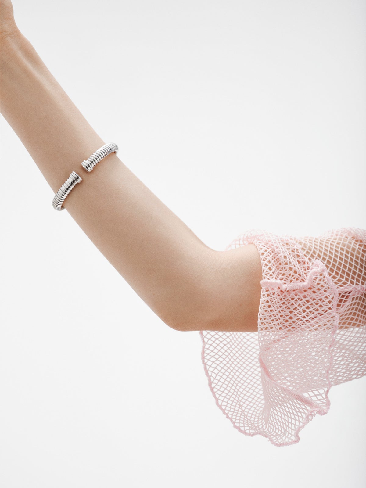 Bracelet En Argent Jaseron à Tubes - Nouveauté 2024 - Envoi Immédiat Depuis La France - Neuf Avec étiquettes