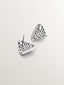 Pendientes de plata 925 con forma triangular