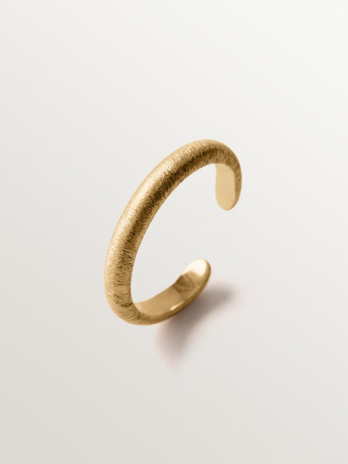 Toe ring de plata 925 bañada en oro amarillo de 18K