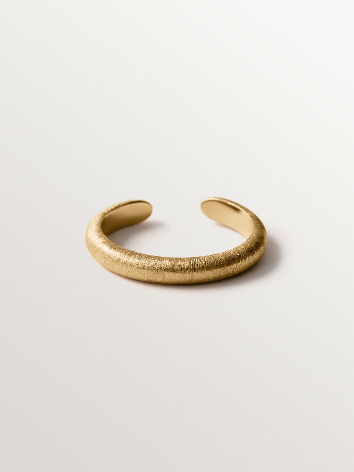 Toe ring de plata 925 bañada en oro amarillo de 18K